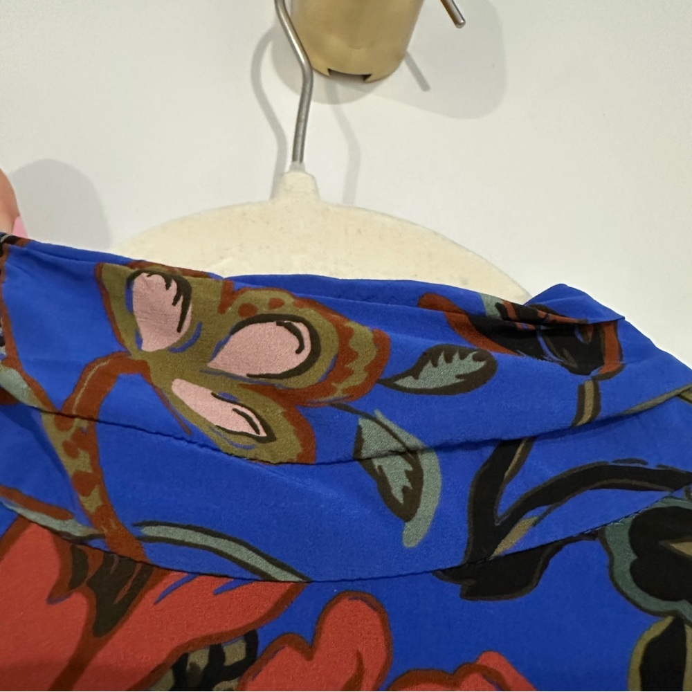 RHODE Blue Floral Mini Dress - Picture 11 of 14